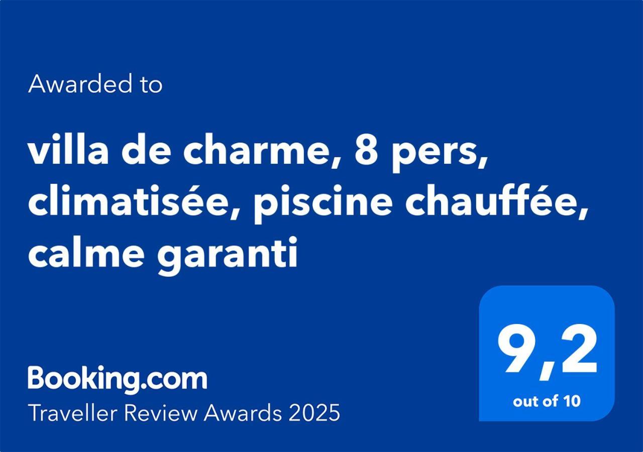 Villa De Charme, 8 Pers, Climatisee, Piscine Chauffee, Calme Garanti Roquebrune-sur Argens Zewnętrze zdjęcie